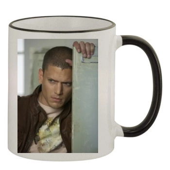 Wentworth Miller 11oz Colored Rim & Handle Mug