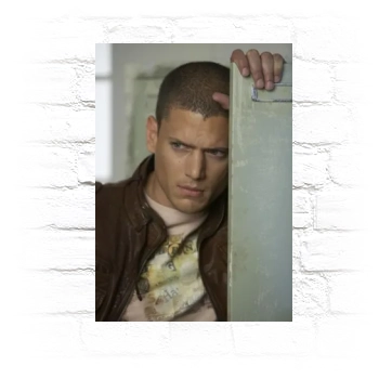 Wentworth Miller Metal Wall Art