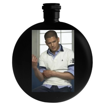 Wentworth Miller Round Flask