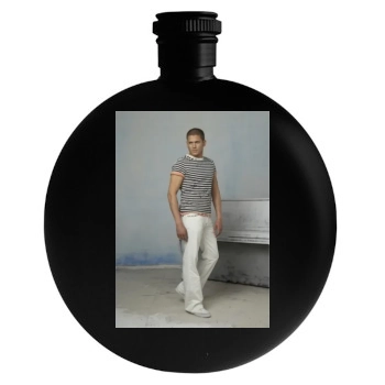 Wentworth Miller Round Flask