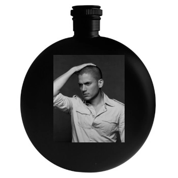 Wentworth Miller Round Flask