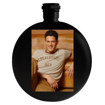 Wentworth Miller Round Flask