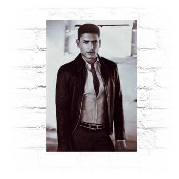 Wentworth Miller Metal Wall Art