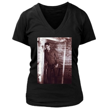 Wentworth Miller Women's Deep V-Neck TShirt