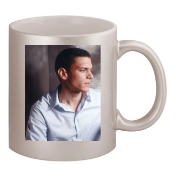 Wentworth Miller 11oz Metallic Silver Mug