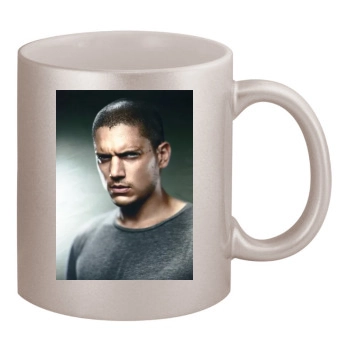 Wentworth Miller 11oz Metallic Silver Mug