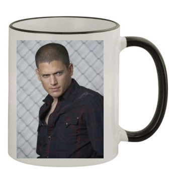 Wentworth Miller 11oz Colored Rim & Handle Mug