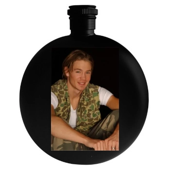 Chad Michael Murray Round Flask