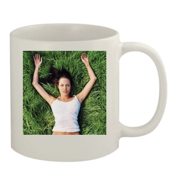 Angelina Jolie 11oz White Mug