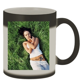 Angelina Jolie Color Changing Mug