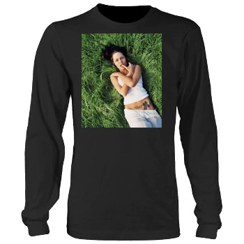 Angelina Jolie Men's Heavy Long Sleeve TShirt