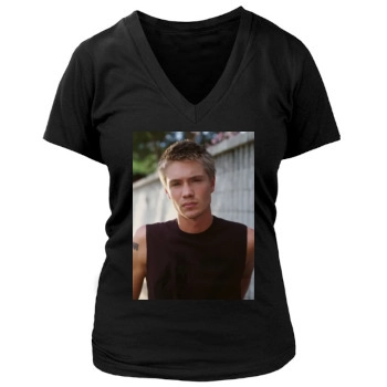 Chad Michael Murray Women's Deep V-Neck TShirt