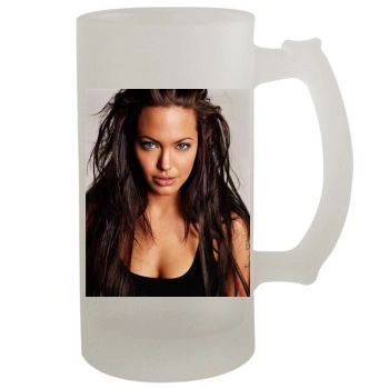 Angelina Jolie 16oz Frosted Beer Stein