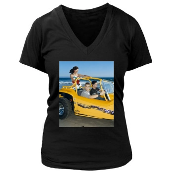 Chad Michael Murray Women's Deep V-Neck TShirt