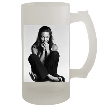 Angelina Jolie 16oz Frosted Beer Stein