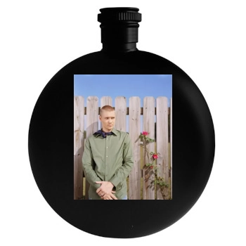 Chad Michael Murray Round Flask