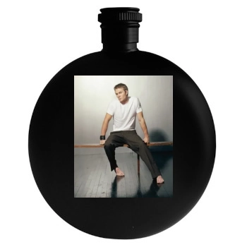 Chad Michael Murray Round Flask