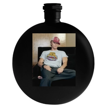 Chad Michael Murray Round Flask