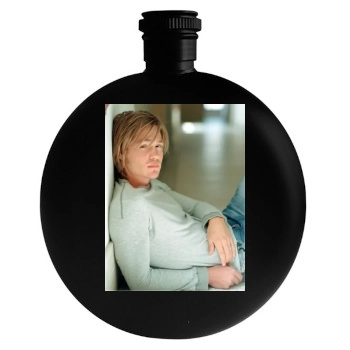 Chad Michael Murray Round Flask