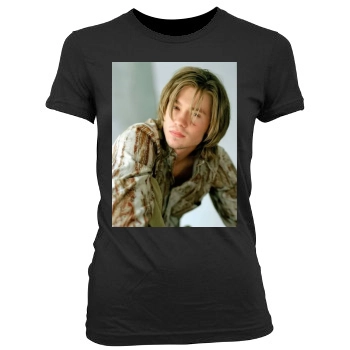 Chad Michael Murray Women's Junior Cut Crewneck T-Shirt