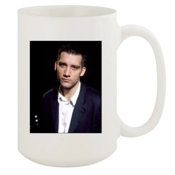 Clive Owen 15oz White Mug