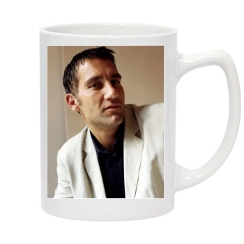 Clive Owen 14oz White Statesman Mug