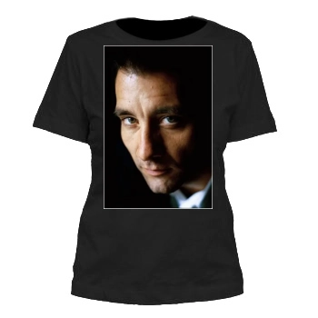 Clive Owen Women's Cut T-Shirt