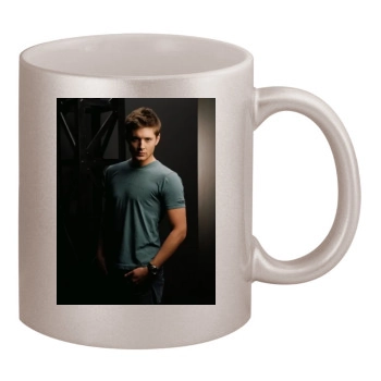 Jensen Ackles 11oz Metallic Silver Mug