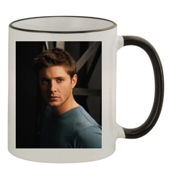 Jensen Ackles 11oz Colored Rim & Handle Mug