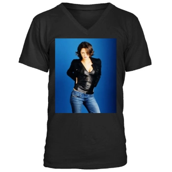 Asia Argento Men's V-Neck T-Shirt