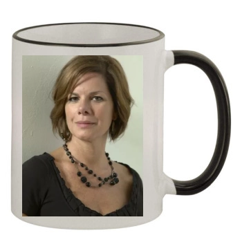 Marcia Gay Harden 11oz Colored Rim & Handle Mug