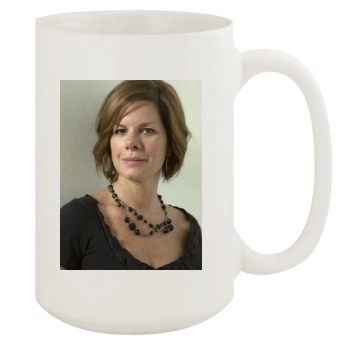 Marcia Gay Harden 15oz White Mug