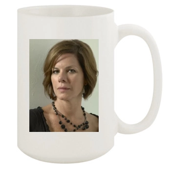 Marcia Gay Harden 15oz White Mug