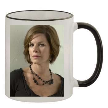 Marcia Gay Harden 11oz Colored Rim & Handle Mug