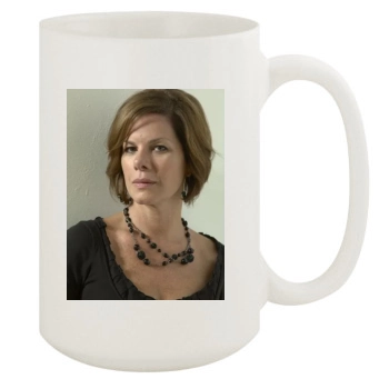 Marcia Gay Harden 15oz White Mug