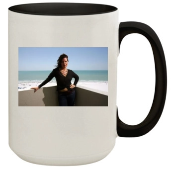 Marcia Gay Harden 15oz Colored Inner & Handle Mug