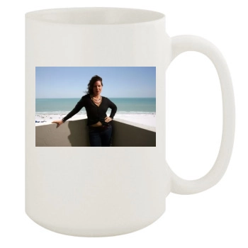 Marcia Gay Harden 15oz White Mug