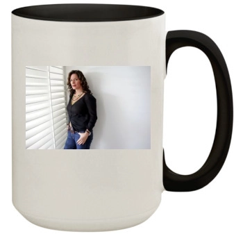 Marcia Gay Harden 15oz Colored Inner & Handle Mug