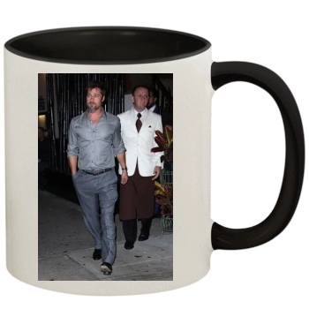 Brad Pitt 11oz Colored Inner & Handle Mug