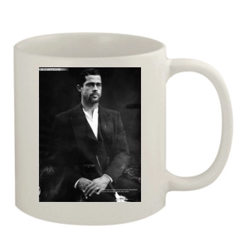 Brad Pitt 11oz White Mug