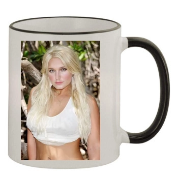 Brooke Hogan 11oz Colored Rim & Handle Mug