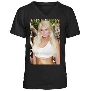 Brooke Hogan Men's V-Neck T-Shirt