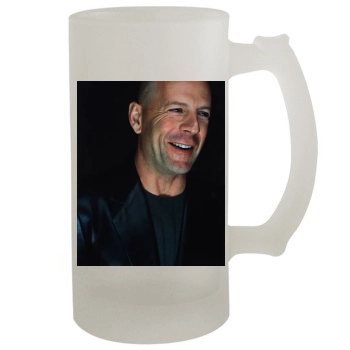 Bruce Willis 16oz Frosted Beer Stein