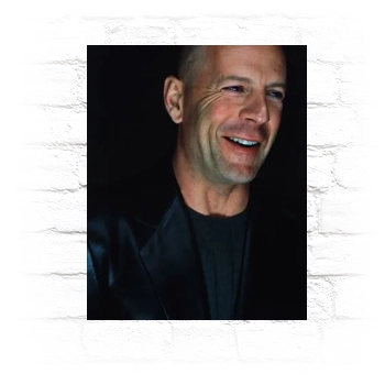 Bruce Willis Metal Wall Art