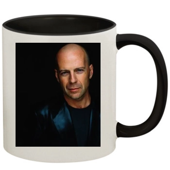 Bruce Willis 11oz Colored Inner & Handle Mug