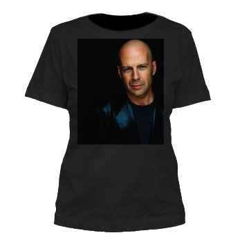 Bruce Willis Women's Cut T-Shirt