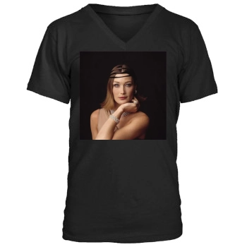 Carla Bruni Men's V-Neck T-Shirt