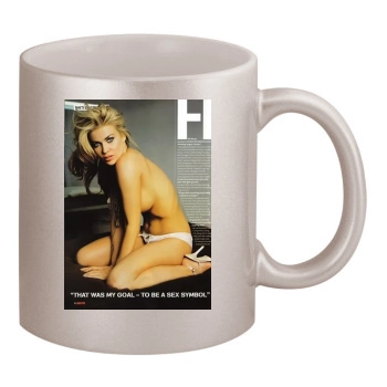 Carmen Electra 11oz Metallic Silver Mug