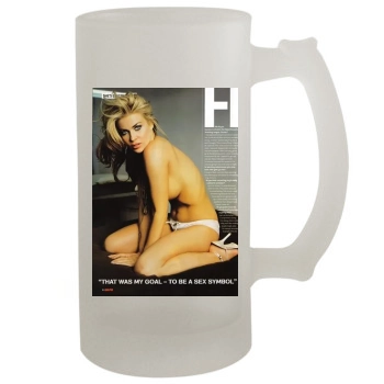 Carmen Electra 16oz Frosted Beer Stein