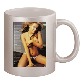 Carmen Electra 11oz Metallic Silver Mug